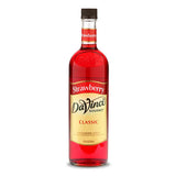 DaVinci Classic Strawberry Syrup (750mL) - CustomPaperCup.com Branded Restaurant Supplies