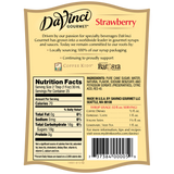 DaVinci Classic Strawberry Syrup (750mL) - CustomPaperCup.com Branded Restaurant Supplies
