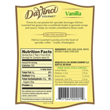 DaVinci All Natural Vanilla Syrup (700mL) - CustomPaperCup.com Branded Restaurant Supplies