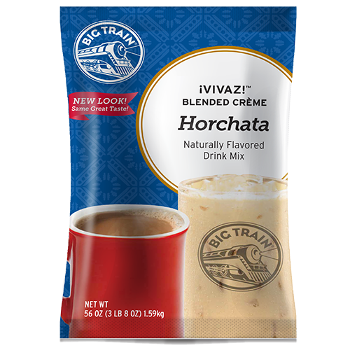 Big Train VIVAZ Horchata Mexican Inspired Drink Mix (3.5 lbs) - CustomPaperCup.com Branded Restaurant Supplies