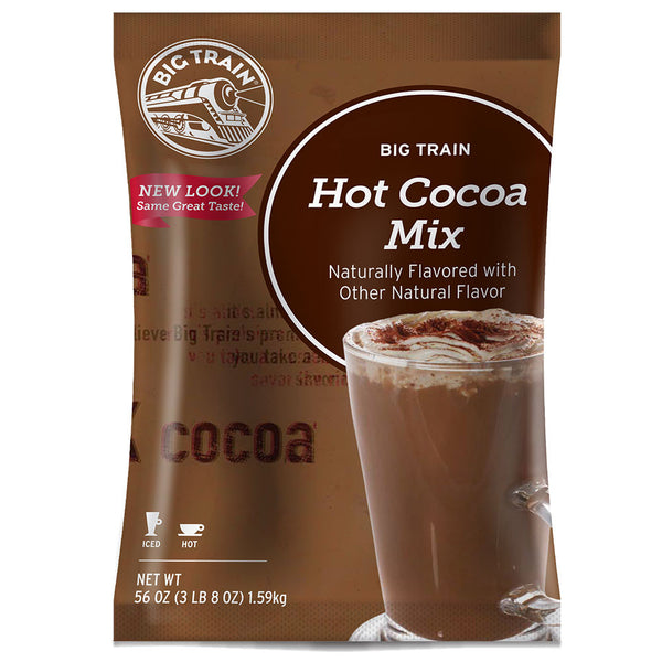 Big Train Hot Coco Mix (3.5 lbs) - CustomPaperCup.com Branded Restaurant Supplies
