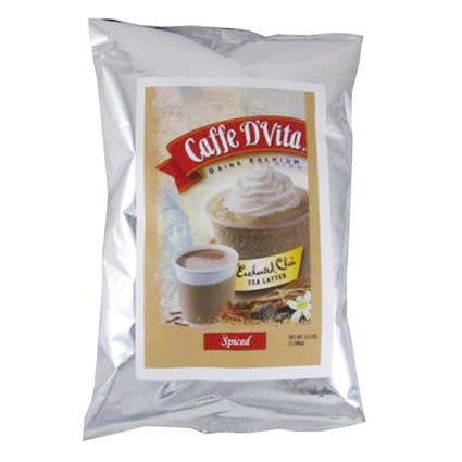 Caffe D'Vita Enchanted Chai Spiced Tea Latte (3.5 lbs) - CustomPaperCup.com Branded Restaurant Supplies