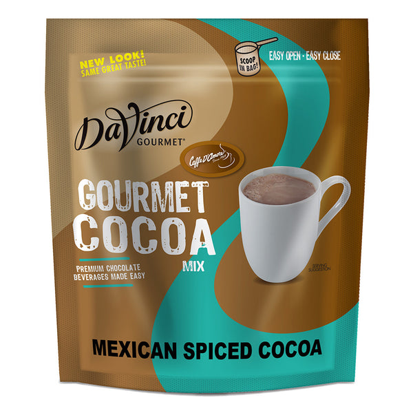 DaVinci Mexican Spiced Gourmet Cocoa Mix (2 lbs) - Formerly Caffe D'Amore - CustomPaperCup.com Branded Restaurant Supplies