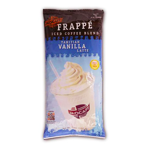 MoCafe Tahitian Vanilla Frappe Mix (3 lbs) - CustomPaperCup.com Branded Restaurant Supplies