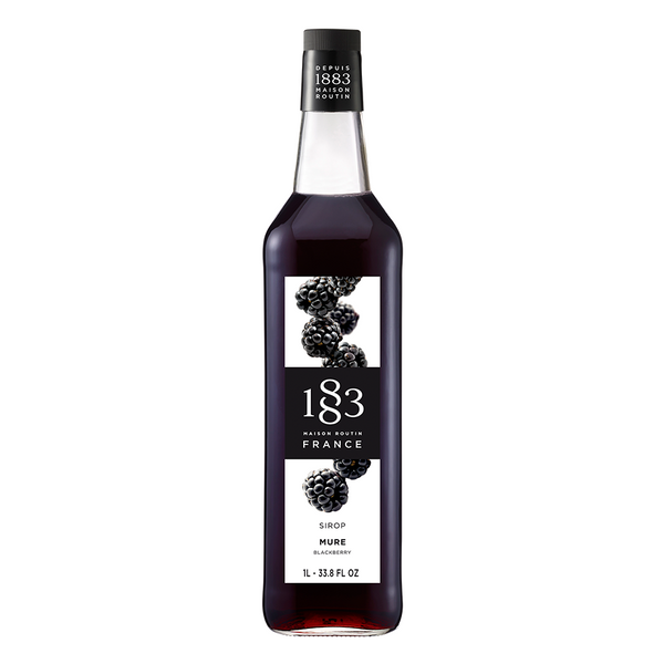 1883 Maison Routin Blackberry Syrup (1L) - CustomPaperCup.com Branded Restaurant Supplies
