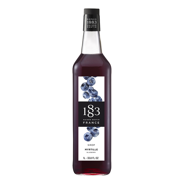 1883 Maison Routin Blueberry Syrup (1L) - CustomPaperCup.com Branded Restaurant Supplies