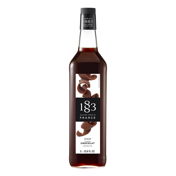 1883 Maison Routin Chocolate Syrup (1L) - CustomPaperCup.com Branded Restaurant Supplies
