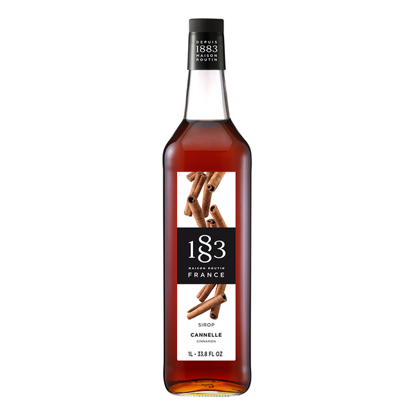1883 Maison Routin Cinnamon Syrup (1L) - CustomPaperCup.com Branded Restaurant Supplies