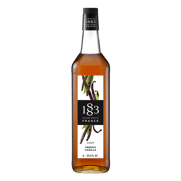 1883 Maison Routin French Vanilla Syrup (1L) - CustomPaperCup.com Branded Restaurant Supplies
