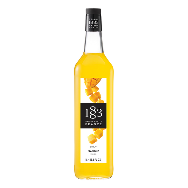 1883 Maison Routin Mango Syrup (1L) - CustomPaperCup.com Branded Restaurant Supplies
