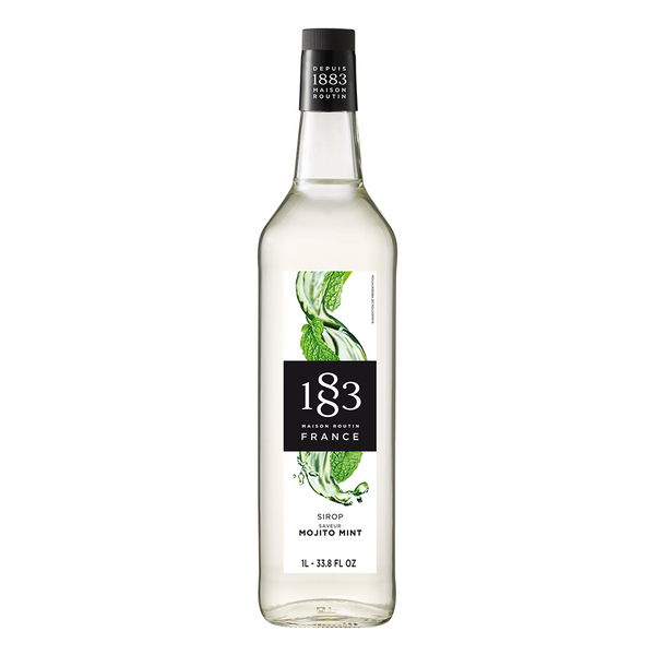 1883 Maison Routin Mojito Mint Syrup (1L) - CustomPaperCup.com Branded Restaurant Supplies