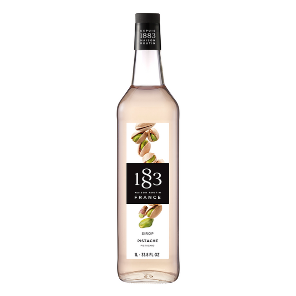 1883 Maison Routin Pistachio Syrup (1L) - CustomPaperCup.com Branded Restaurant Supplies