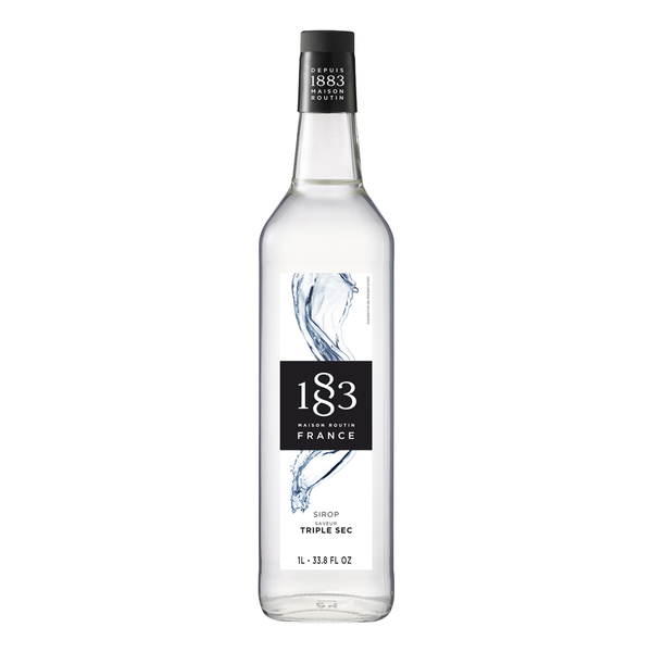 1883 Maison Routin Triple Sec Syrup (1L) - CustomPaperCup.com Branded Restaurant Supplies