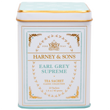 Harney & Sons Classic Earl Grey Supreme Tea - 4 Tin Case - CustomPaperCup.com Branded Restaurant Supplies