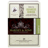 Harney & Sons Wrapped Japanese Sencha Tea - 20 Sachet Box - CustomPaperCup.com