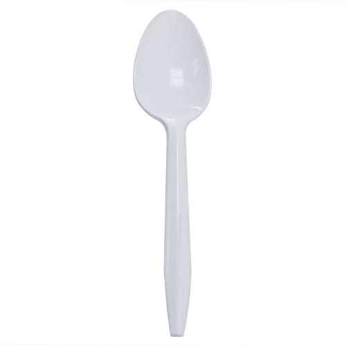 Karat PP Medium Weight Tea Spoons - White - 1,000 ct - CustomPaperCup.com