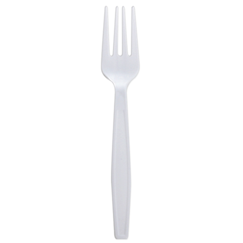 PP Extra Heavy Weight Forks - White - 1,000 ct - CustomPaperCup.com