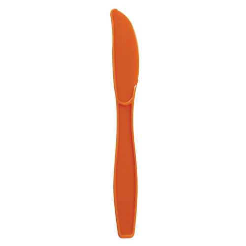Karat PP Extra Heavy Weight Knives - Orange - 1,000 ct - CustomPaperCup.com