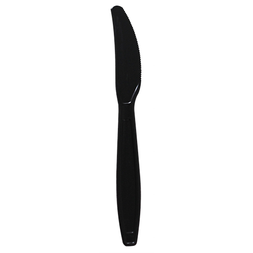 Karat PP Extra Heavy Weight Knives - Black - 1,000 ct - CustomPaperCup.com