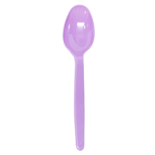 Karat PS Heavy Weight Tea Spoons - Purple - 1,000 ct - CustomPaperCup.com