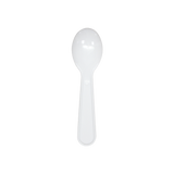 Karat PS Tasting Spoon - White - 4,000 ct - CustomPaperCup.com